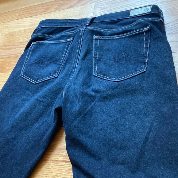 AG Adriano Goldschmied Contour 360 The Prima Mid-Rise Cigarette Jeans Dark Wash - Picture 7 of 11